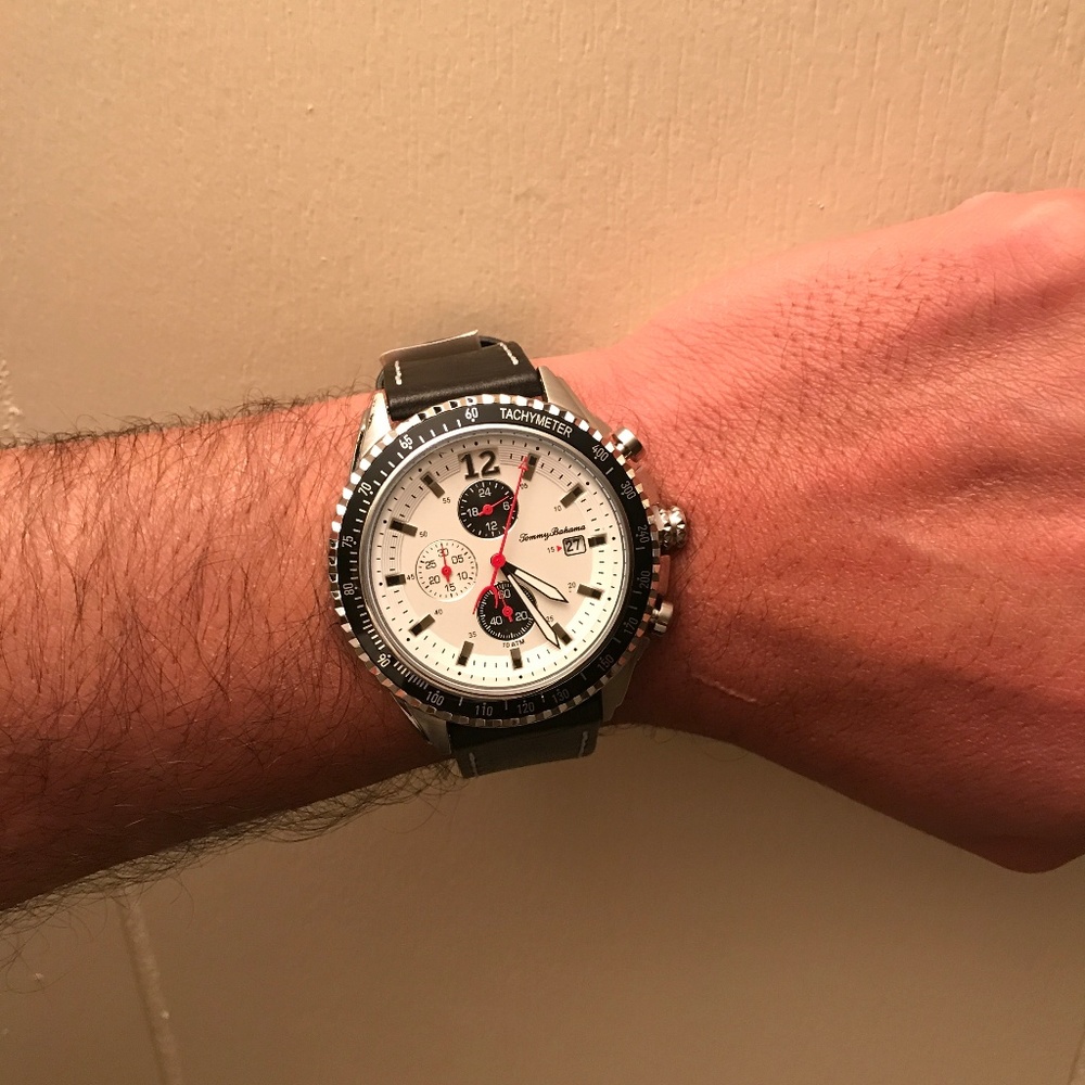 NEW Tommy Bahama Men’s Stainless Steel Watch - Picture 3 of 8